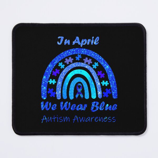Item preview, Puzzle Rainbow In April We Wear Blue Autism Awareness Month designed and sold by HaaChris-Artis.