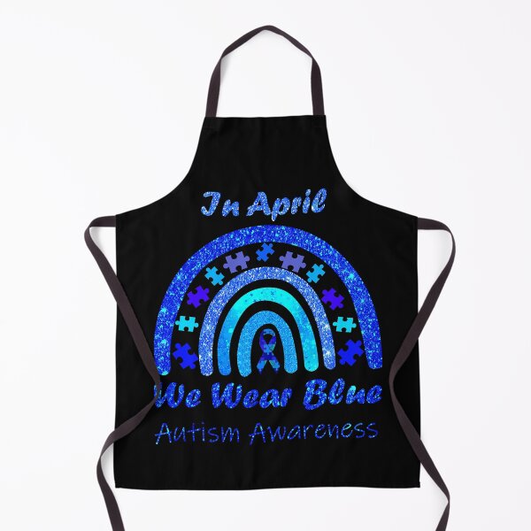 Item preview, Puzzle Rainbow In April We Wear Blue Autism Awareness Month designed and sold by HaaChris-Artis.