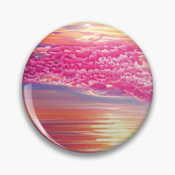 Item preview, Abstract Cotton Clouds Pink Sunset designed and sold by Unaiza Khalid.