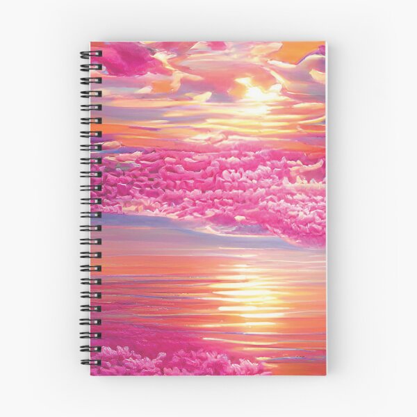 Item preview, Abstract Cotton Clouds Pink Sunset designed and sold by Unaiza Khalid.