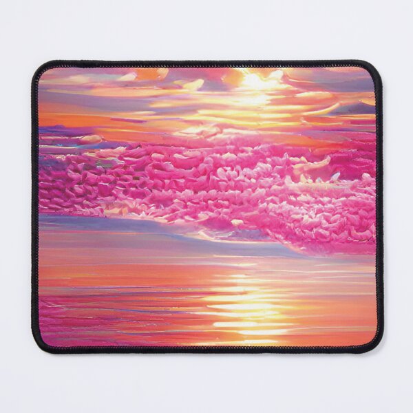 Item preview, Abstract Cotton Clouds Pink Sunset designed and sold by Unaiza Khalid.