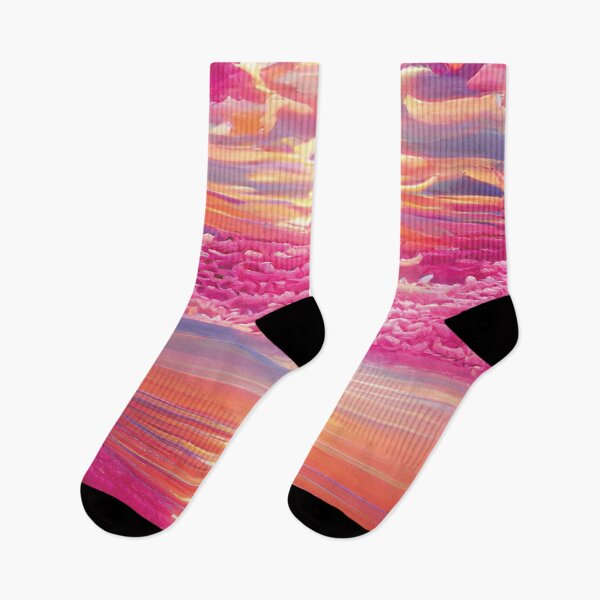Item preview, Abstract Cotton Clouds Pink Sunset designed and sold by Unaiza Khalid.