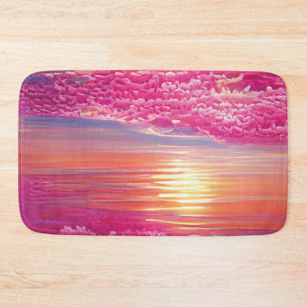 Item preview, Abstract Cotton Clouds Pink Sunset designed and sold by Unaiza Khalid.