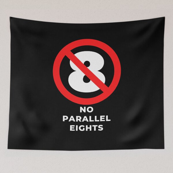 Item preview, NO PARALLEL EIGHTS designed and sold by Musicianst0re.