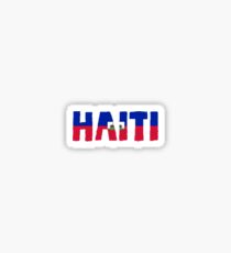 Haiti- flag Sticker