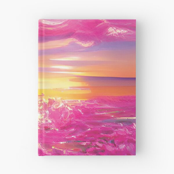 Item preview, Dreamy Abstract Pink Sunset designed and sold by Unaiza Khalid.