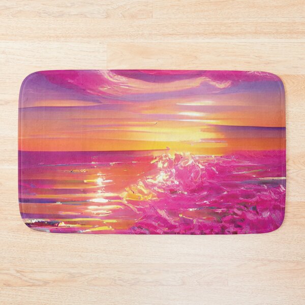 Item preview, Dreamy Abstract Pink Sunset designed and sold by Unaiza Khalid.