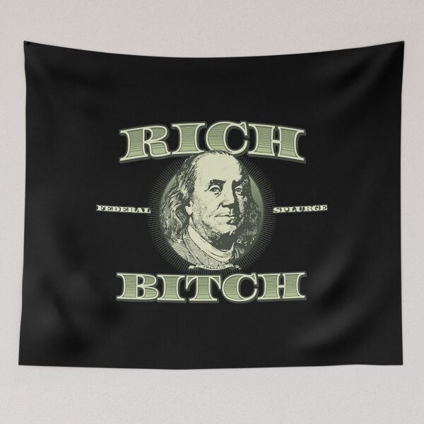 Item preview, Rich Bitch T-Shirt designed and sold by Jshuaji82.