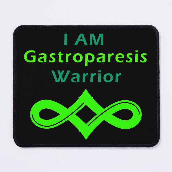 Item preview, I Am Gastroparesis Awareness warrior Support Squad Cancer Ribbon designed and sold by Zeus-Studio.