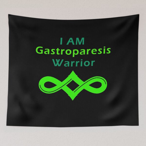 Item preview, I Am Gastroparesis Awareness warrior Support Squad Cancer Ribbon designed and sold by Zeus-Studio.
