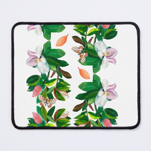 Item preview, Reflected Magnolia with Butterflies designed and sold by Daniela Glassop.