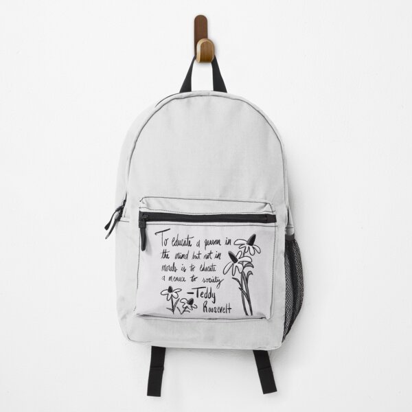 Item preview, Education and Morals Quote by Theodore Roosevelt designed and sold by Susannah N..