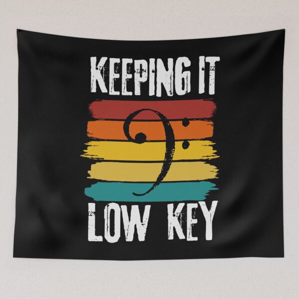 Item preview, Musician T-ShirtKeeping It Law Key! Bass Clef Funny Music designed and sold by AmadaTran.