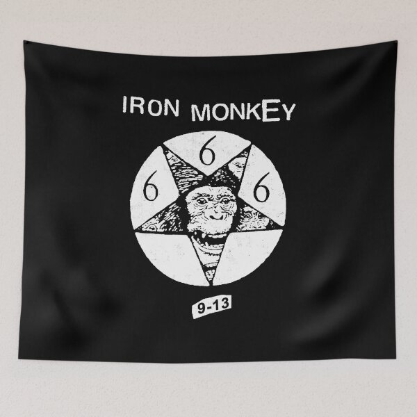 Item preview, Iron Monkey T-Shirt designed and sold by Zaheroy471.
