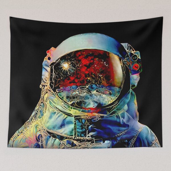 Item preview, Astronaut on a stange new world designed and sold by AintJames.