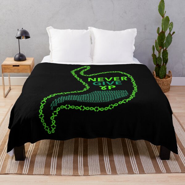 Item preview, Never Give Up Gastroparesis Awareness Support Squad Cancer Ribbon warrior designed and sold by Zeus-Studio.