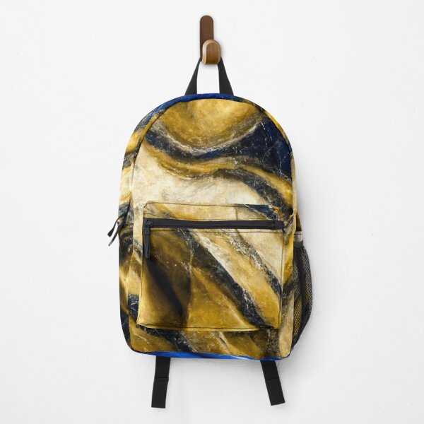 Item preview, Abstract Marble - Blue & Gold designed and sold by Somniart.