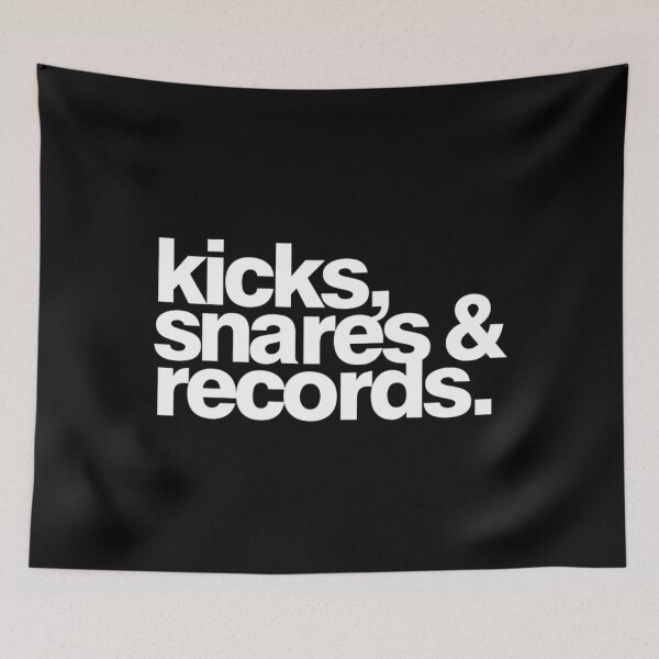 Item preview, Musician T-ShirtKicks, Snares & Records (White Print) designed and sold by AmadaTran.