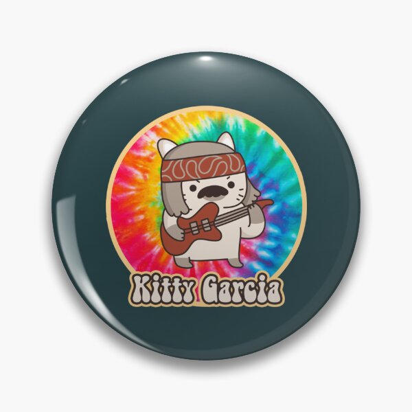 Item preview, Musician T-ShirtKitty Garcia the Hippie Musician Cat designed and sold by AmadaTran.