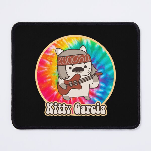 Item preview, Musician T-ShirtKitty Garcia the Hippie Musician Cat designed and sold by AmadaTran.