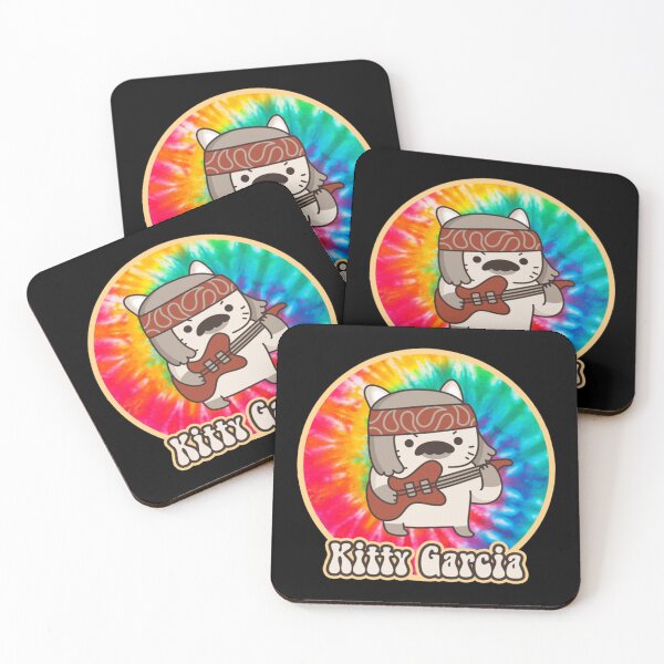 Item preview, Musician T-ShirtKitty Garcia the Hippie Musician Cat designed and sold by AmadaTran.