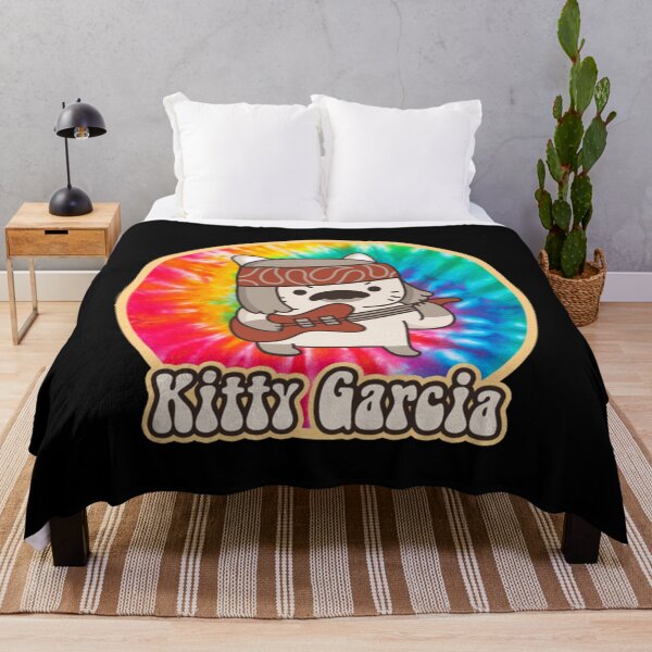 Item preview, Musician T-ShirtKitty Garcia the Hippie Musician Cat designed and sold by AmadaTran.