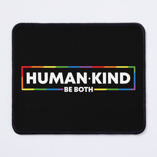 Item preview, Human Kind Be Both LGBTQ Ally Pride Rainbow Positive Message designed and sold by GardNewerd.