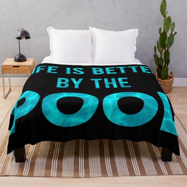 Item preview, Life Is Better By The Pool Swimming Summer designed and sold by Blok45.