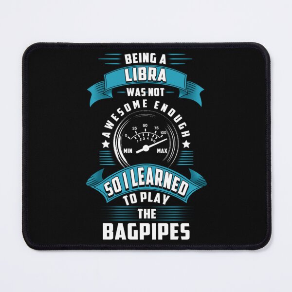Item preview, Musician T-ShirtLibra bagpipes player designed and sold by AmadaTran.