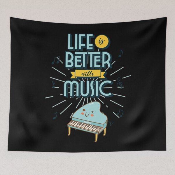 Item preview, Musician T-ShirtLife is Better With Music designed and sold by AmadaTran.