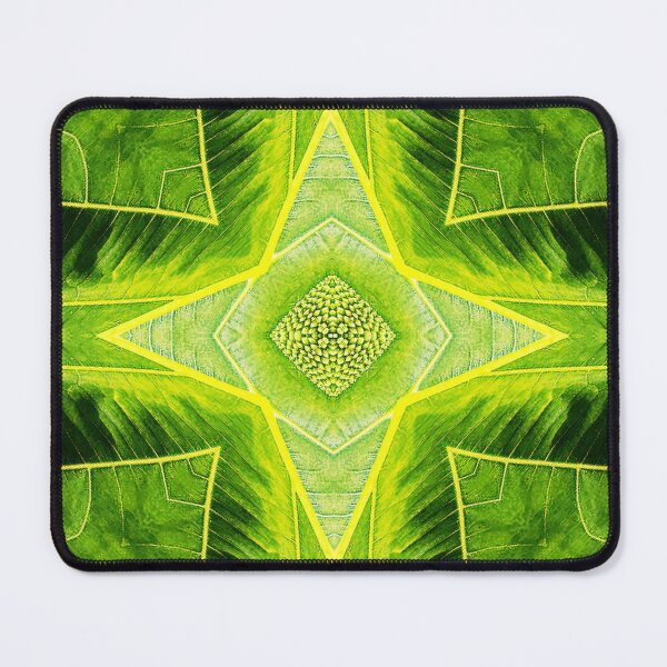 Item preview, NICE ABSTRACT PAINTED GEOMETRIC ART BREADFRUIT PATTERN WITH LEAVES. designed and sold by Ralek.