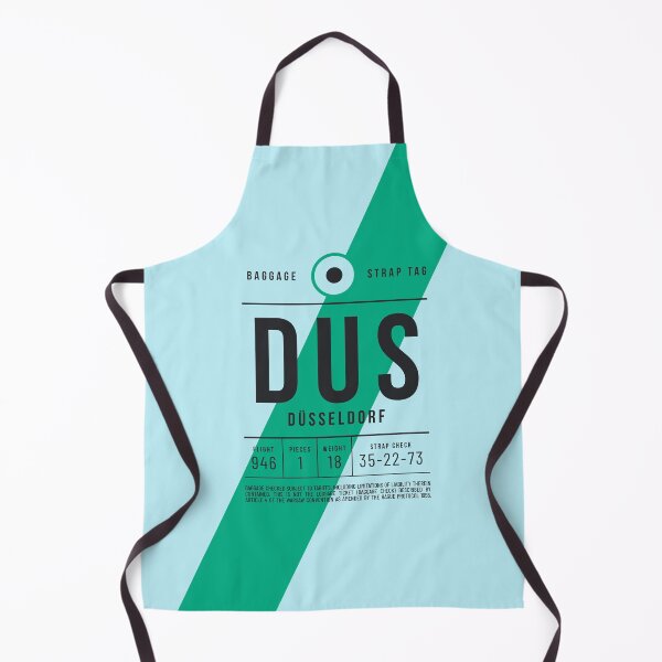 Item preview, Luggage Tag E - DUS Dusseldorf Germany designed and sold by VoodooCircus.