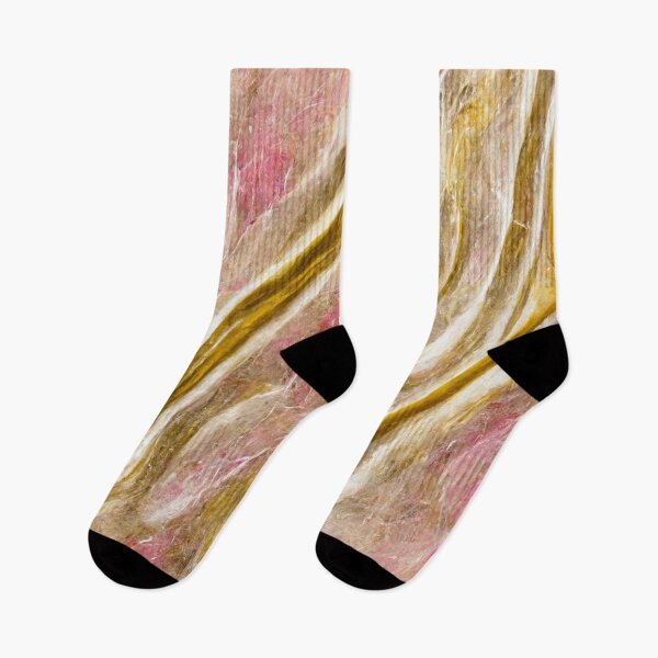 Item preview, Abstract Marble - Pink, gold and white designed and sold by Somniart.
