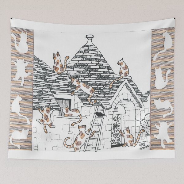 Item preview, Kitties on Trulli designed and sold by ChloARTe.