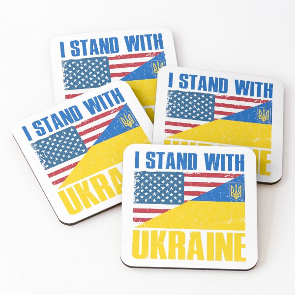 Item preview, USA Stand With Ukraine designed and sold by DearSunny.