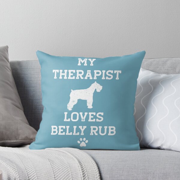 Item preview, My Therapist is My Standard Schnauzer designed and sold by rafaeltto.