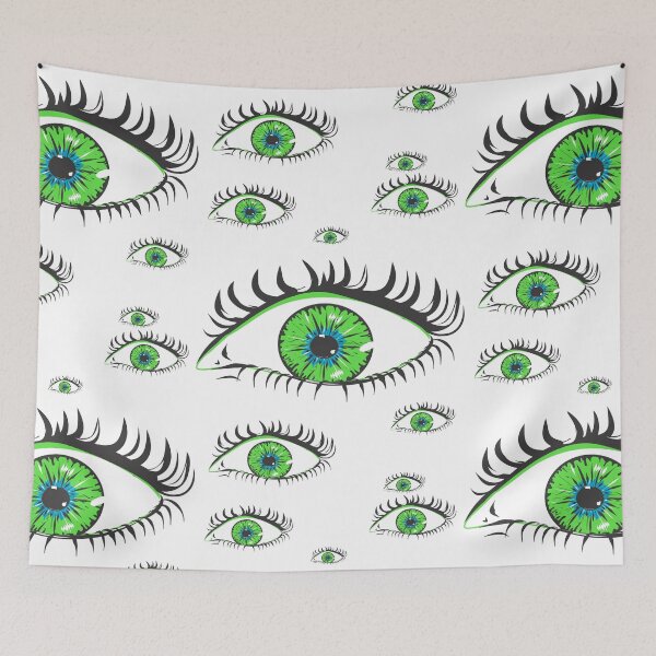 Item preview, Green Eye Balls designed and sold by FFDoodles.