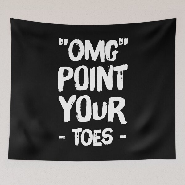 Item preview, Omg point your toes designed and sold by Captain Mood.