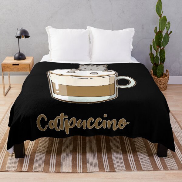 Item preview, Catpuccino Kawaii Cappuccino and Cat Pun designed and sold by omorand.