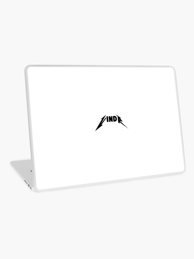 Vindr Logo Metallica Schriftart Laptop Folie Von Vindrland Redbubble