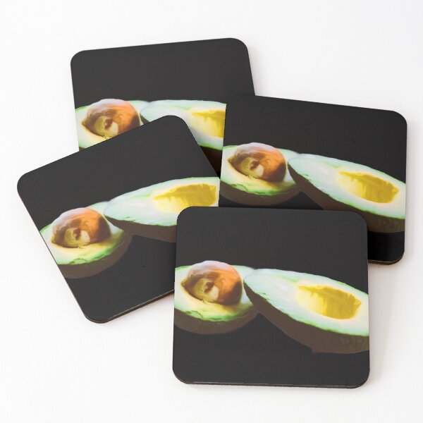 Item preview, Avocado halves  designed and sold by Printableshop7.
