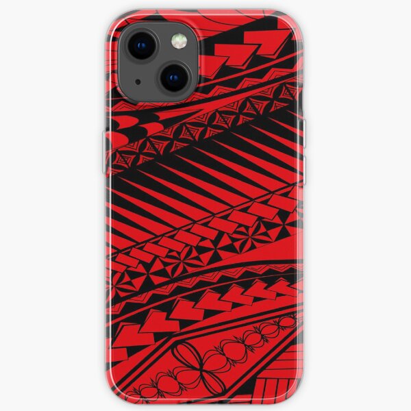 Mix Polynesian Designs iPhone Soft Case
