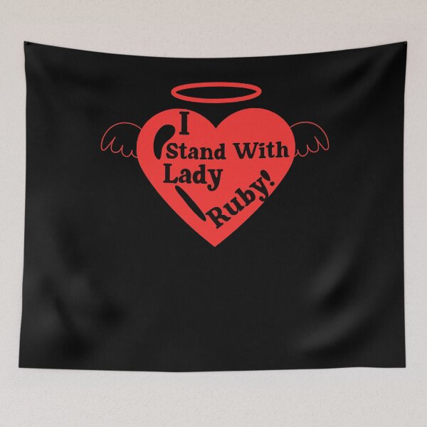 Item preview, I Stand With Lady Ruby I love Lady Ruby  designed and sold by heinerlavinf.