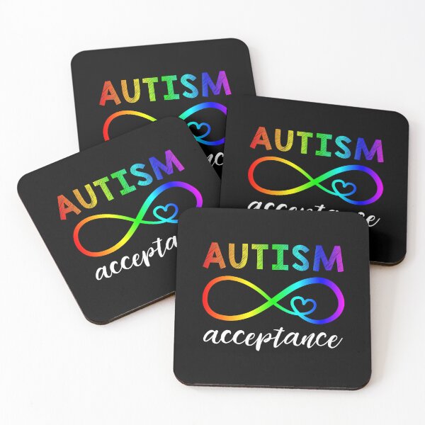 Item preview, Red Instead Autism Autism Acceptance designed and sold by HaaChris-Artis.