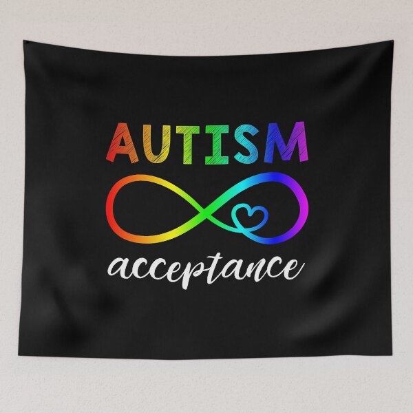 Item preview, Red Instead Autism Autism Acceptance designed and sold by HaaChris-Artis.