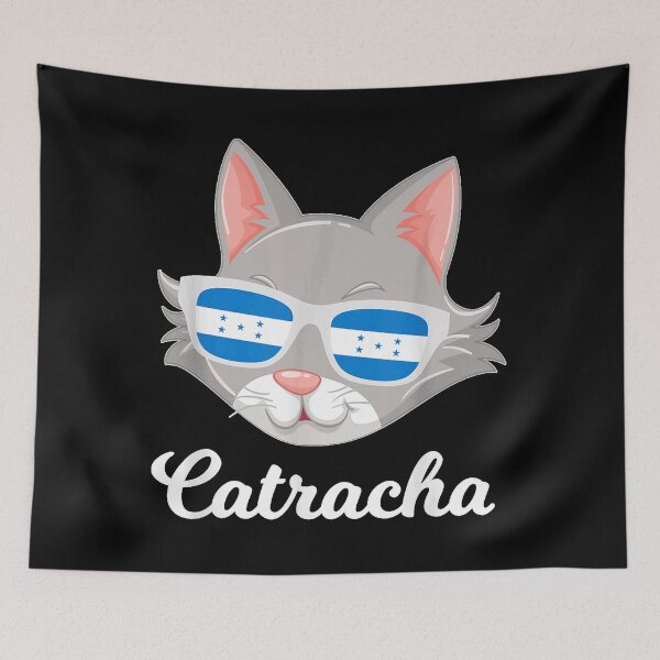 Item preview, Catracha Honduras Flag Funny Honduran Cat Gift designed and sold by seckycri.
