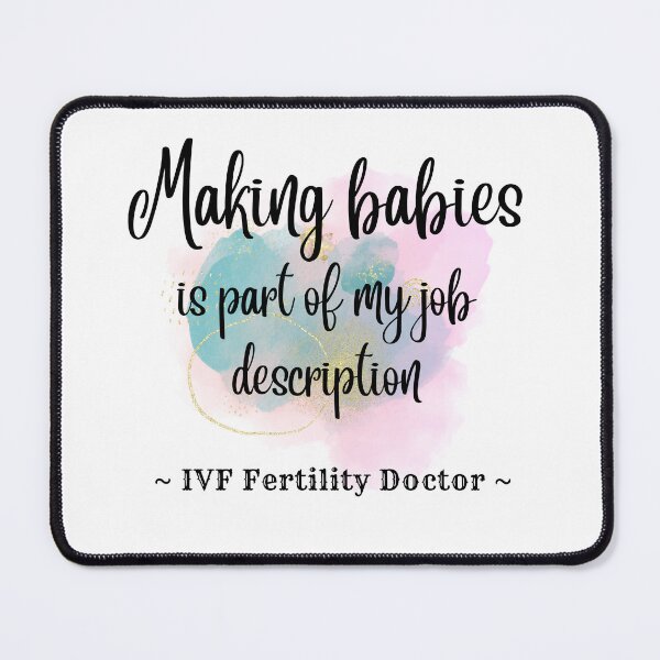 Item preview, Fun doctor gift, IVF Fertility Doctor design designed and sold by HappyVibesAlert.