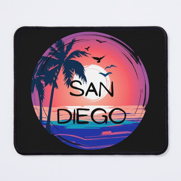 Item preview, San Diego California designed and sold by RedSparkle.