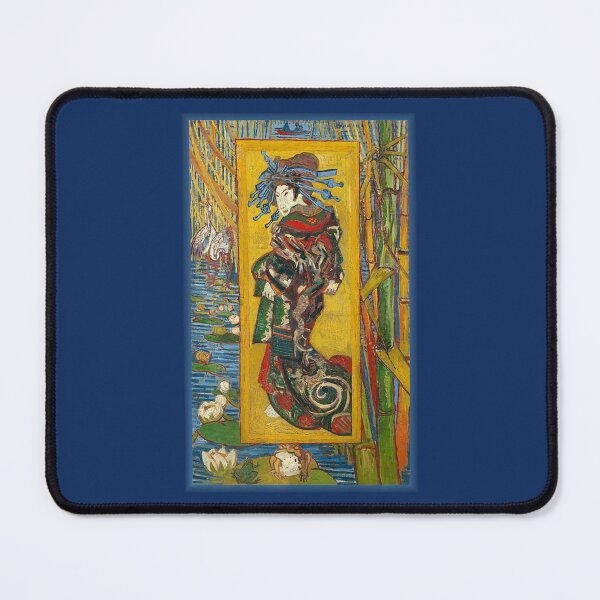 Item preview, Courtesan Van Gogh Japanese Art Impressionist Painting Japan designed and sold by DuyVuuuuuuu.