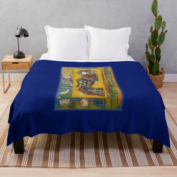 Item preview, Courtesan Van Gogh Japanese Art Impressionist Painting Japan designed and sold by DuyVuuuuuuu.